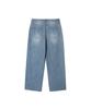 ADHOC Men'S Semi-Wide Fit Denim Pants (Lt-Indigo) (Hc4Dp11)