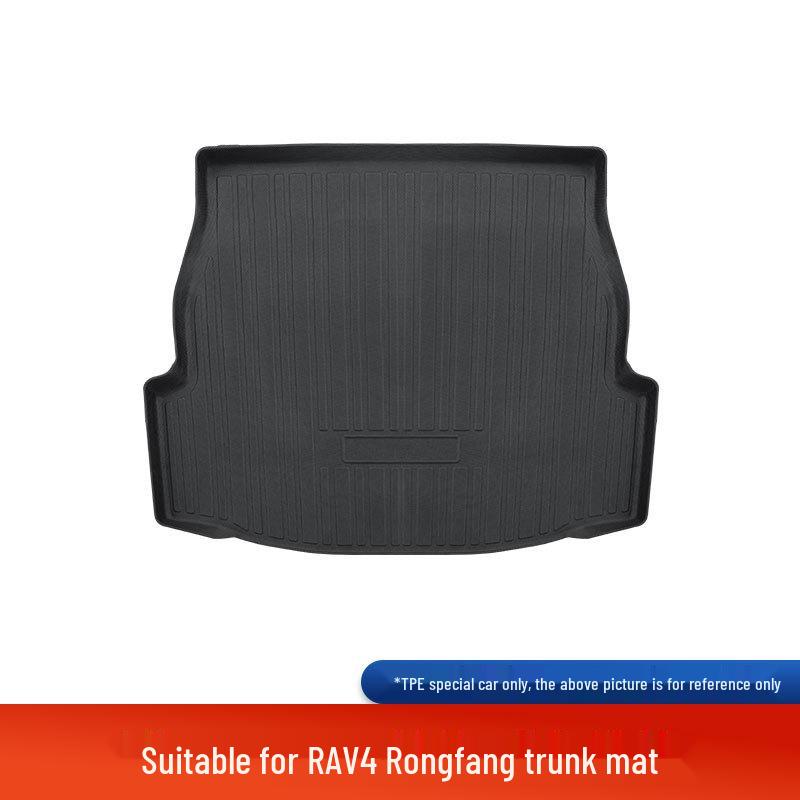Compatible 2025 Toyota RAV4 Floor Mats, Fully Enclosed, TPE Material, 24 Fashion Plus Edition