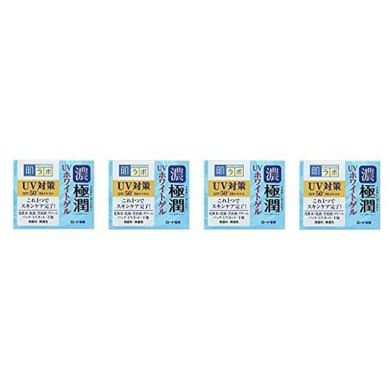 SKINLAB Bulk Purchase Hadalabo Gokujun UV White Gel (SPF50+ PA++++) 90g X 4 Pieces