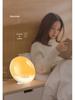 Smart Sunrise-Sunset LED Alarm Clock with Color-Changing Night Light