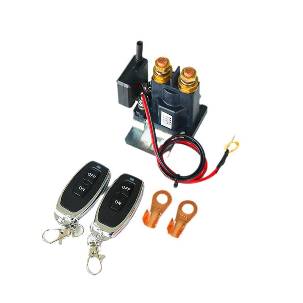 12V 500A Car Battery Disconnect Isolator Switch W/ 2 Wireless Remote Control Key