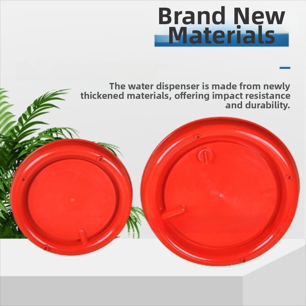 1.5L 8L 15L Poultry Drinker Feeder Plastic Water Container Durable Bird Chick Waterer Chicken Coop