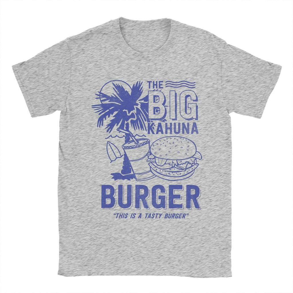 Men TShirt The Big Kahuna Burger Pulp Fiction Cool Cotton Tees Quentin Tarantino Women T Shirt Crew Neck Clothing Gift Idea