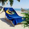 Krtek Art Print Beach Towel, Large Soft Quick Dry Towel for Beach Camping Swimming