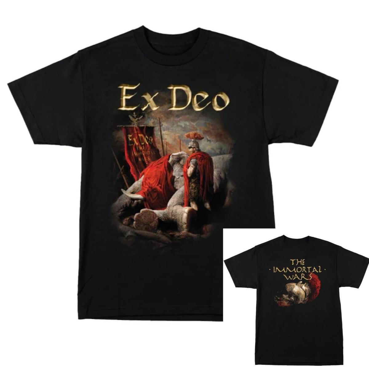 

ZX Ex Deo The Immortal Wars Casual Tshirt Luxury Brand for Men and Women Top L