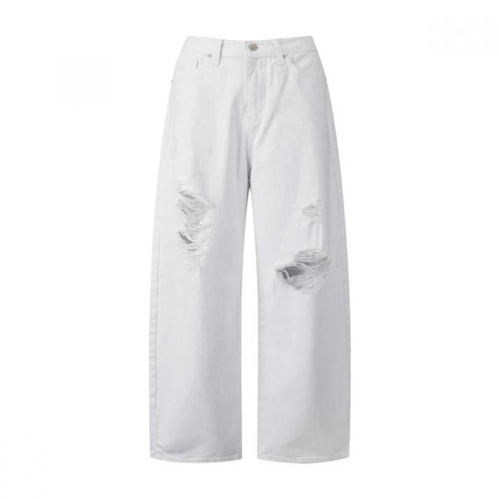 Ggpx Distressed Cutting Wide Pants  Gq3pt034f 