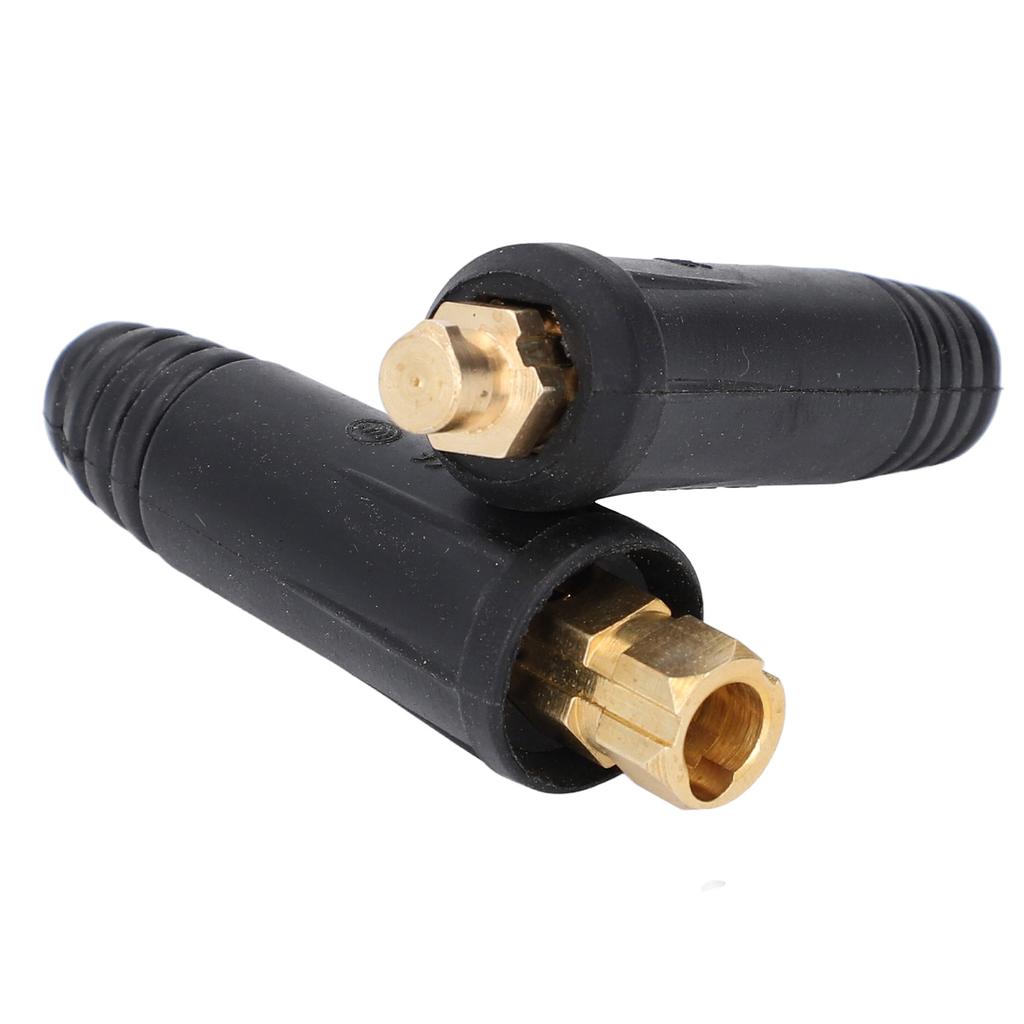 1 Pair Welding Cable Connector DKJ10?25 DKZ10?25 Welding Machine Quick Fitting for 200?300Amp 35?50