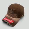 Frühling und Sommer Amerikanische Nische Bestickte Alphabet Baseballkappen Männer und Frauen Sonnenschutz Löcher Winddichter Schirm Personalisierte Schirmmütze