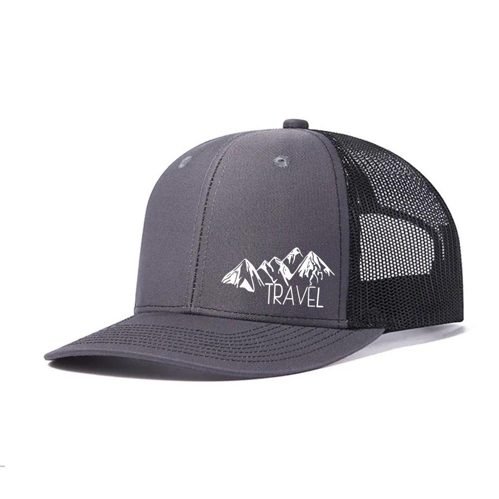 Adult Baseball Cap With Mesh Panels And Sun Protection For Casual Wear