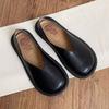 Mode 2025Neue Damenschuhe Mode Leder Freizeitschuh Sommer Einzelne Schuhe für Damen Bequeme Ballerinas Luxus Designer Slipper Loafes