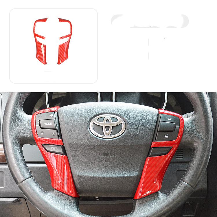 

Для Toyota 10-18 MarkX защитная наклейка на руль, модифицированная декоративная наклейка для салона автомобиля 01