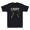 T-shirt à Manches Courtes pour Homme Graphique Drôle Mème Evil Larry Cat Dank Brainrot Rétro Tendance et Street Hip-hop Vêtements pour Homme