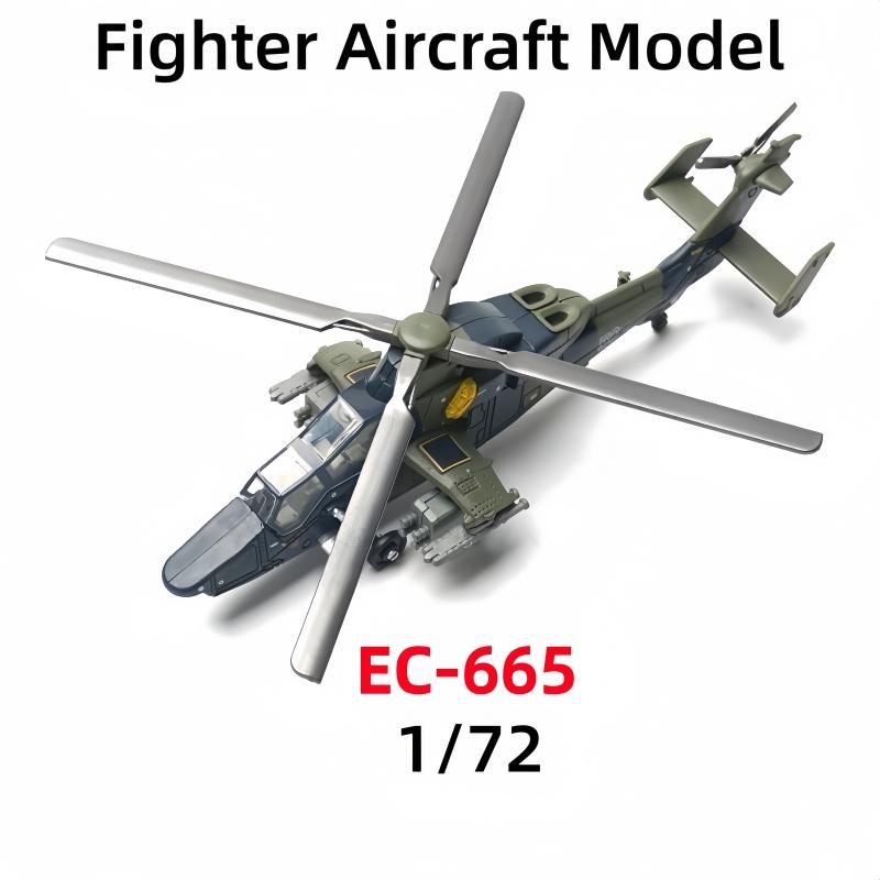 1/72 Creative Military Series AH-64/EC-665/Z-10 Helicopter Building Blocks Model Fiery Thunderbolt DIY Decor Toys For Xmas Gifts