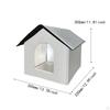 Outdoor Cat House ,Cat Bed, Easy To Assemble, Insulated Kitty Shelter Kitten Hideaway Tent