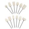 Wool Felt Grinding Head Polishing Glass 12 Pcs 2.35mm Shank