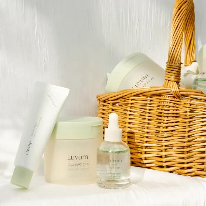 Calming Repair Youthful Cica Spot Pads 60 Sheets + Cica Cream 50ml + Cica Oil Serum 30ml