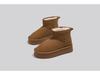 Women's Winter Warm Cotton Platform Snow Boots, Plus Velvet Ankle Boots, Non-Slip Versatile Style