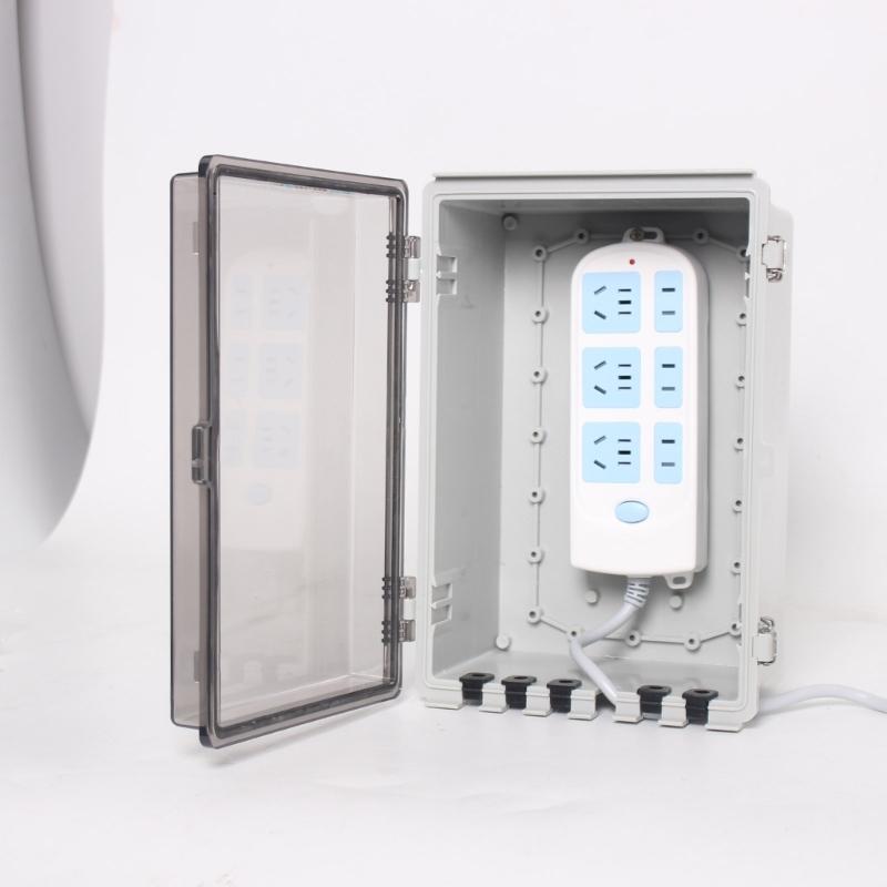 Plastic Outdoor Electrical Connection Box Waterproof Connection Cable Enclosure Electrical Junction Box Easy to Install