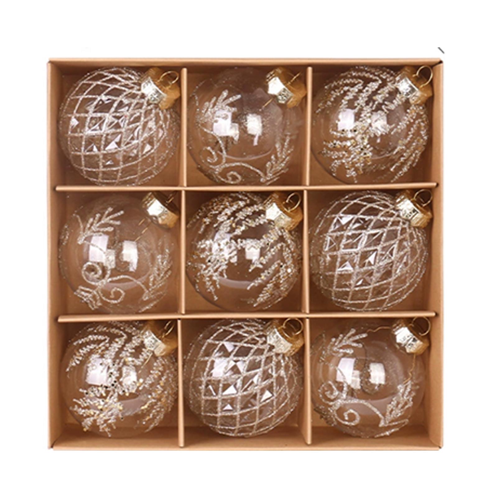 

Christmas Large Ball Bohemian Retro Ball ll, And Versatile, For Trees, Parties, And Festive Wedding Supplies.