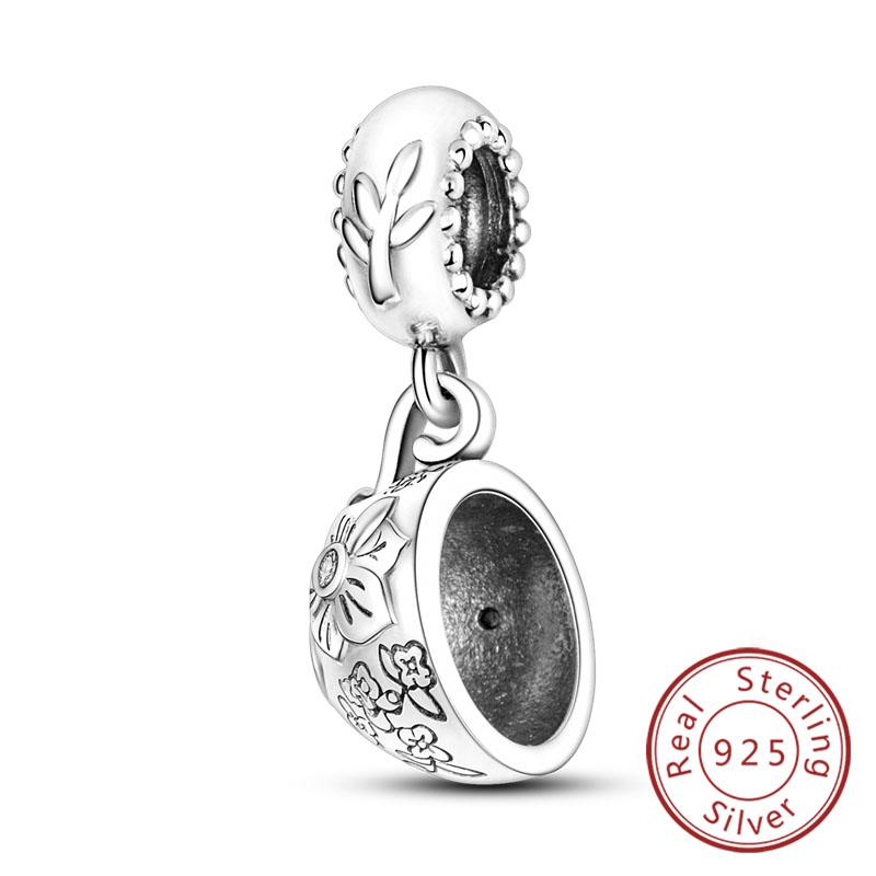 Fit Original Copper Charms Beads Puppy Heart Bow Copper Charms For Bracelet Pendant Women Jewelry Gifts