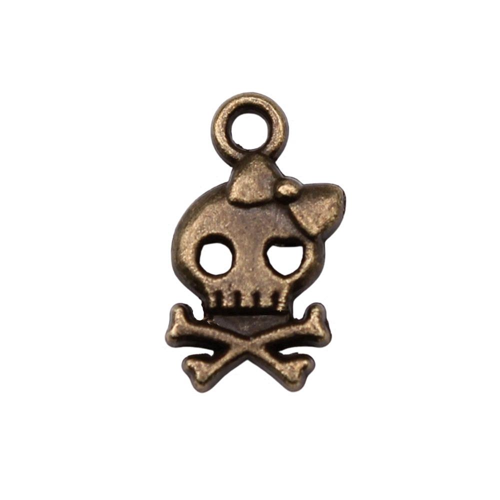 Halloween Pranks Charms Multi Color Alloy Pendants For Halloween Gothic Jewelry Accessories