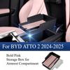 Central Control Armrest Box Storage Box for BYD YUAN PRO ATTO 2 (2024-2025) - Original Color Interior Storage Accessory