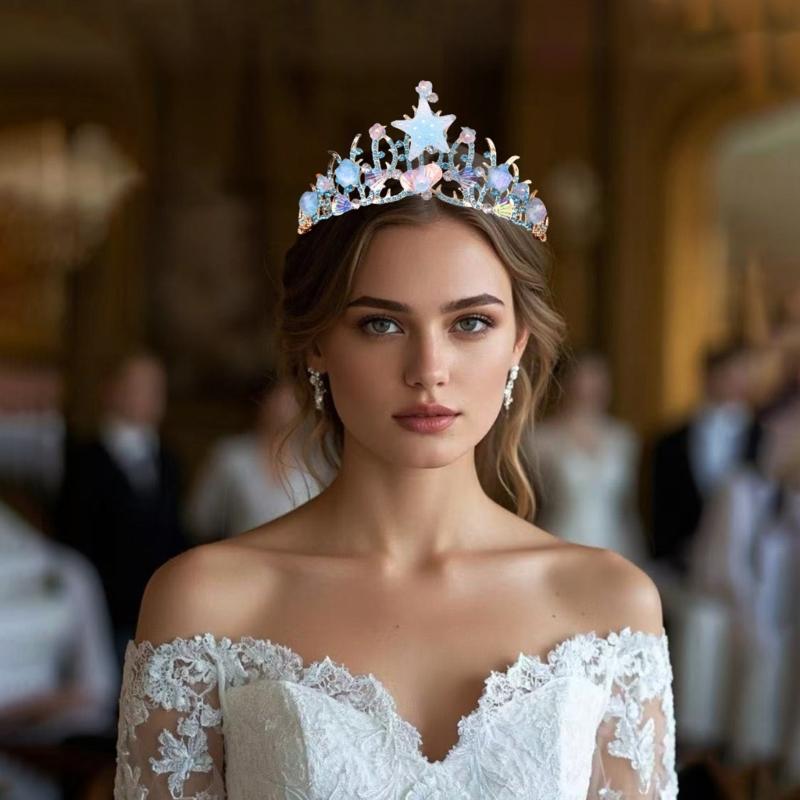 Bridal Crowns for Bachelorette Party Decorations Bride Gift Bridal Shower Wedding Headbands Crowns Photo Props