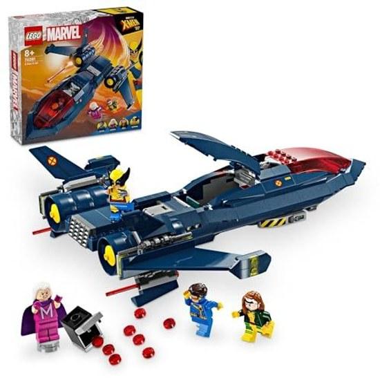 LEGO Super Heroes X-MEN X-Jet toy gift birthday block Christmas boy girl child 8 years old 9 10 elementary school Marvel goods figure 76281