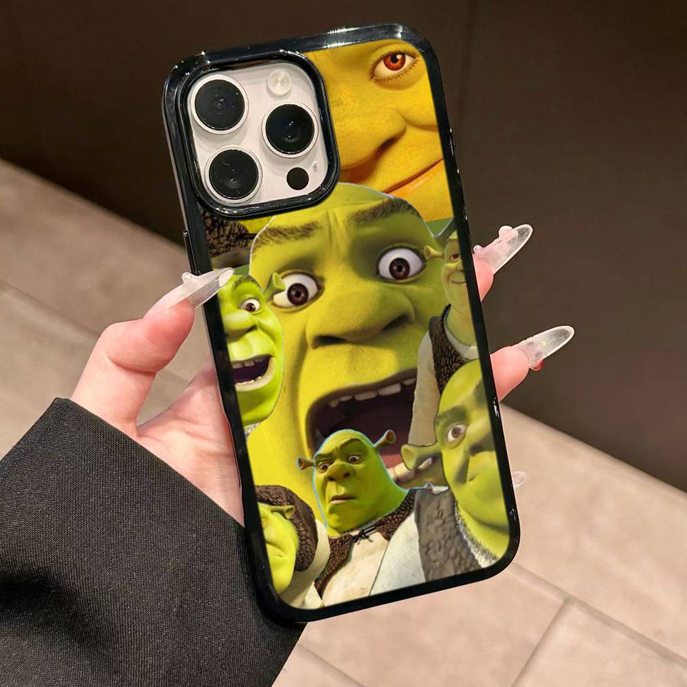 Classic Movie S-Shrek For IPhone 17 16 15 14 13 12 11 Mini Pro Max Plus PC+TPU Back Phone Cover