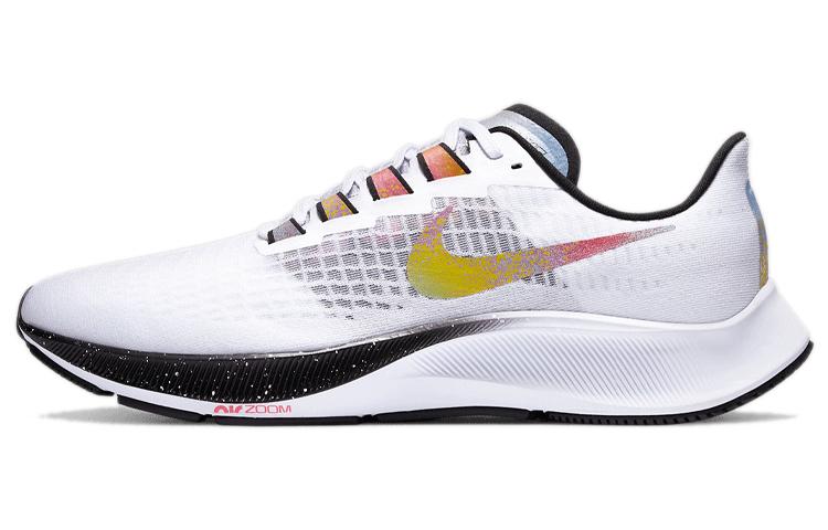 Nike Air Zoom Pegasus 37 White Multi Color Crimson CZ7864-100 45
