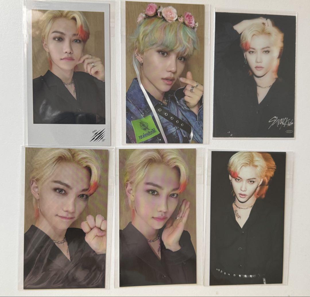 

[USED] StrayKids Sorikun FELIX Trading Card Set of 6