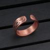 Vinterly Magnetische Kupferringe für Damen Verstellbarer Schmuck Vintage Unendlichkeitsarmreif Herren Minimalistisch Gesundheit Energie Damen Größenverstellbar