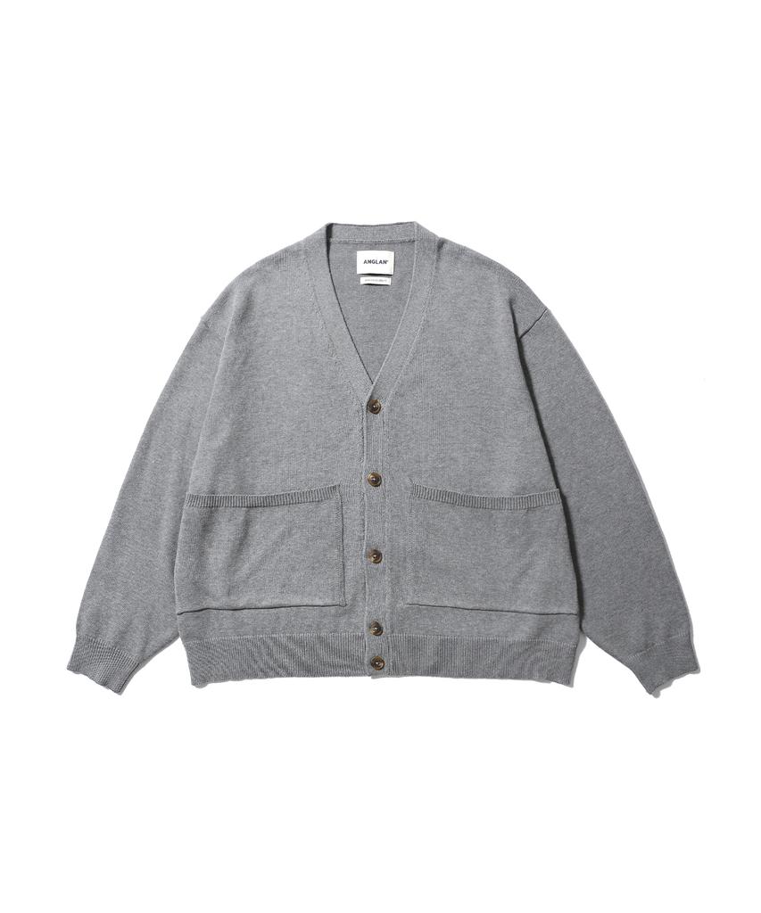 Anglan Lazy Pocket Cardigan - Gray