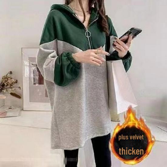 Cárdigan de Punto Holgado Adelgazante de Moda para Mujer Talla Grande Primavera 2022 - Top Cubre Vientre