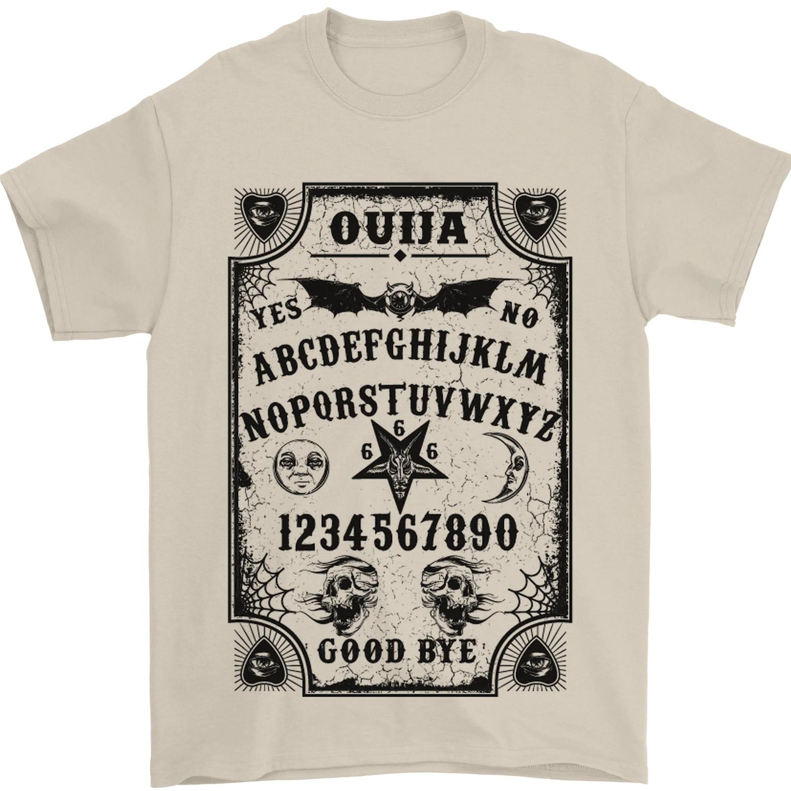 Ouija Board Voodoo Demons Spirits Halloween Mens T-Shirt 100% Cotton M