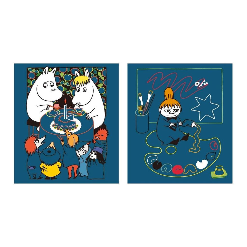 Bornelund Moomin Scratch Art for Ages 6 and Up