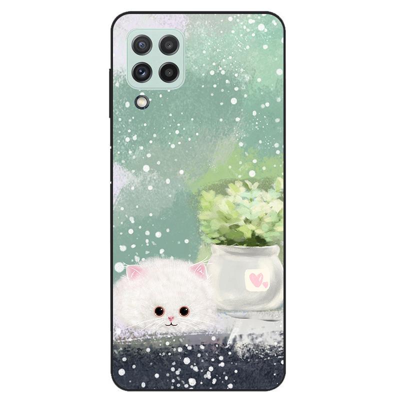 Für Samsung Galaxy M22 M32 4G Hülle Telefonrückseite Für Samsung M22 Weiche Hülle Für Samsung M32 4G M 22 32 Silikonstoßstange 6,4 Zoll