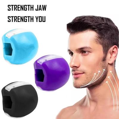 Çene Egzersizi Yüz Çene Kası Tonlayıcı Eğitim Fitness Topu Yaşlanma Karşıtı Gıda Sınıfı Silika Yüz Çene Yanak Kaldırma Zayıflama