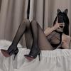 New Fun Inner One-piece Temptation Hanging Neck Leak Back Free Open Silk Sexy Tear Perverted Temptation