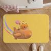 IP-Lulu the CapybaraS Floor Mat Soft Non-Slip Bath Mat, Bedside Carpet, Absorbent Doormat for Home