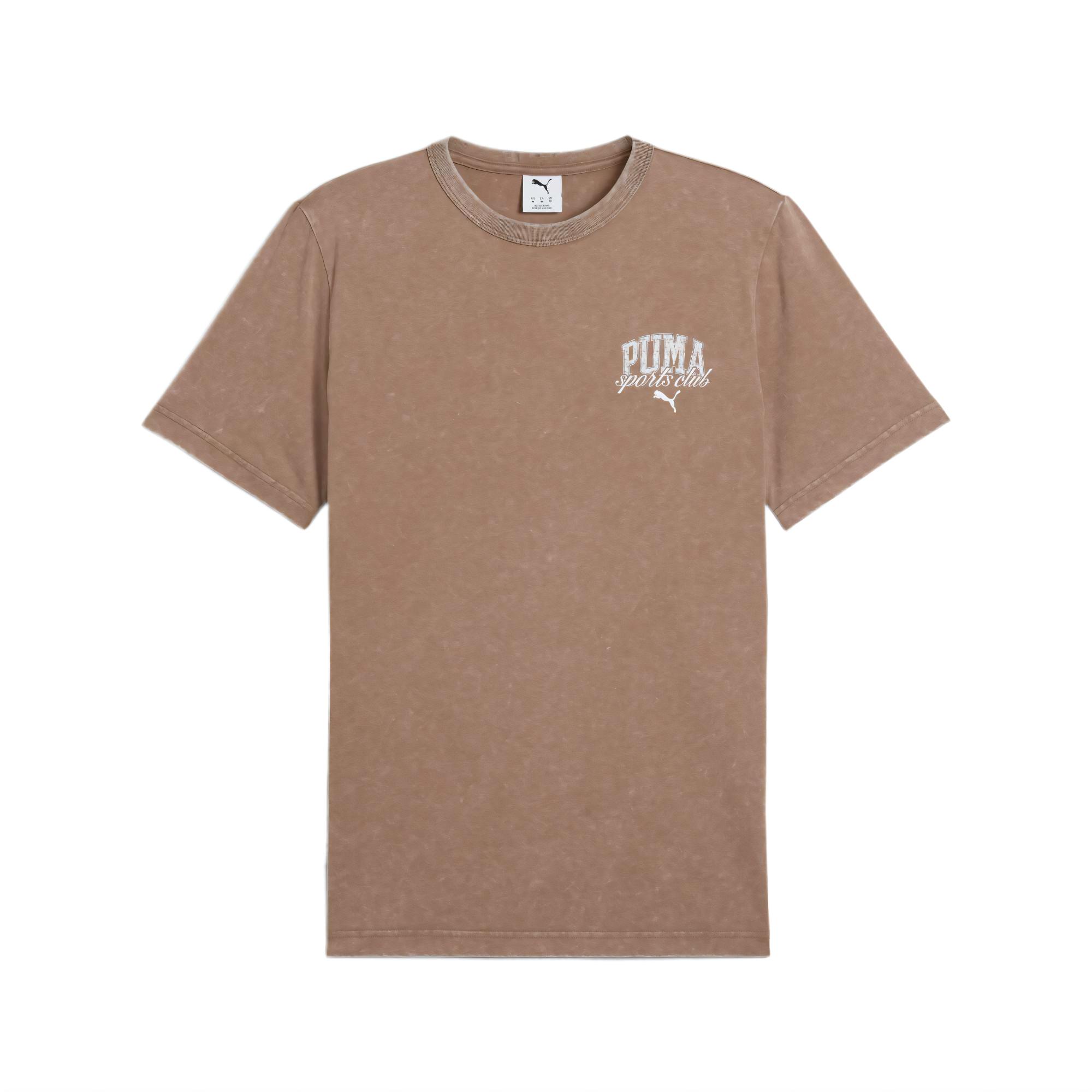 

Puma Comfortable Soft Versatile Short Sleeve T-Shirt Men Tops Khaki 687515-93 XXL