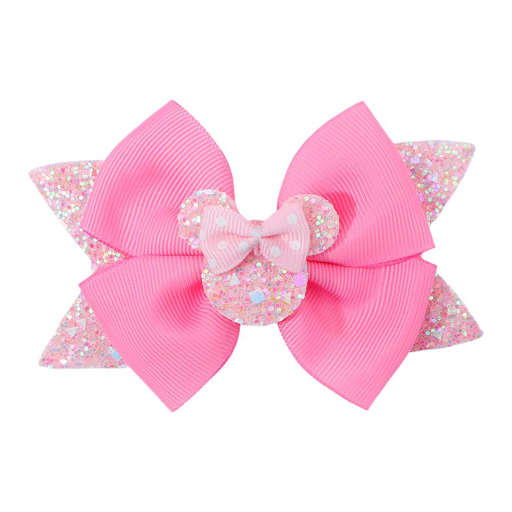 

2 шт./лот Милые заколки для волос с бантом в горошек для маленьких девочек, детские мультяшные заколки, бутик, аксессуары для волос к платью, подарочный набор Size fits all