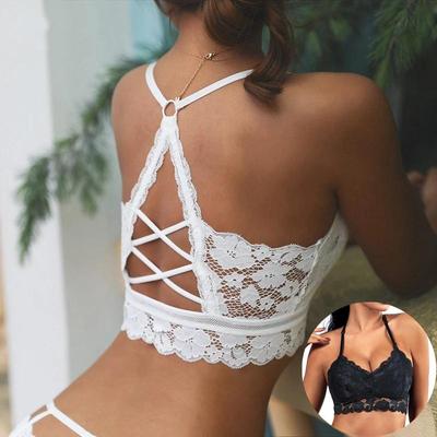 Frauen Sling Wrap Brust Sexy Spitze Schönheit Zurück Bh Keine Stahl Ringe Push-Up-Bh Mode Nahtlose Rückenfreie Weste damen Unterwäsche