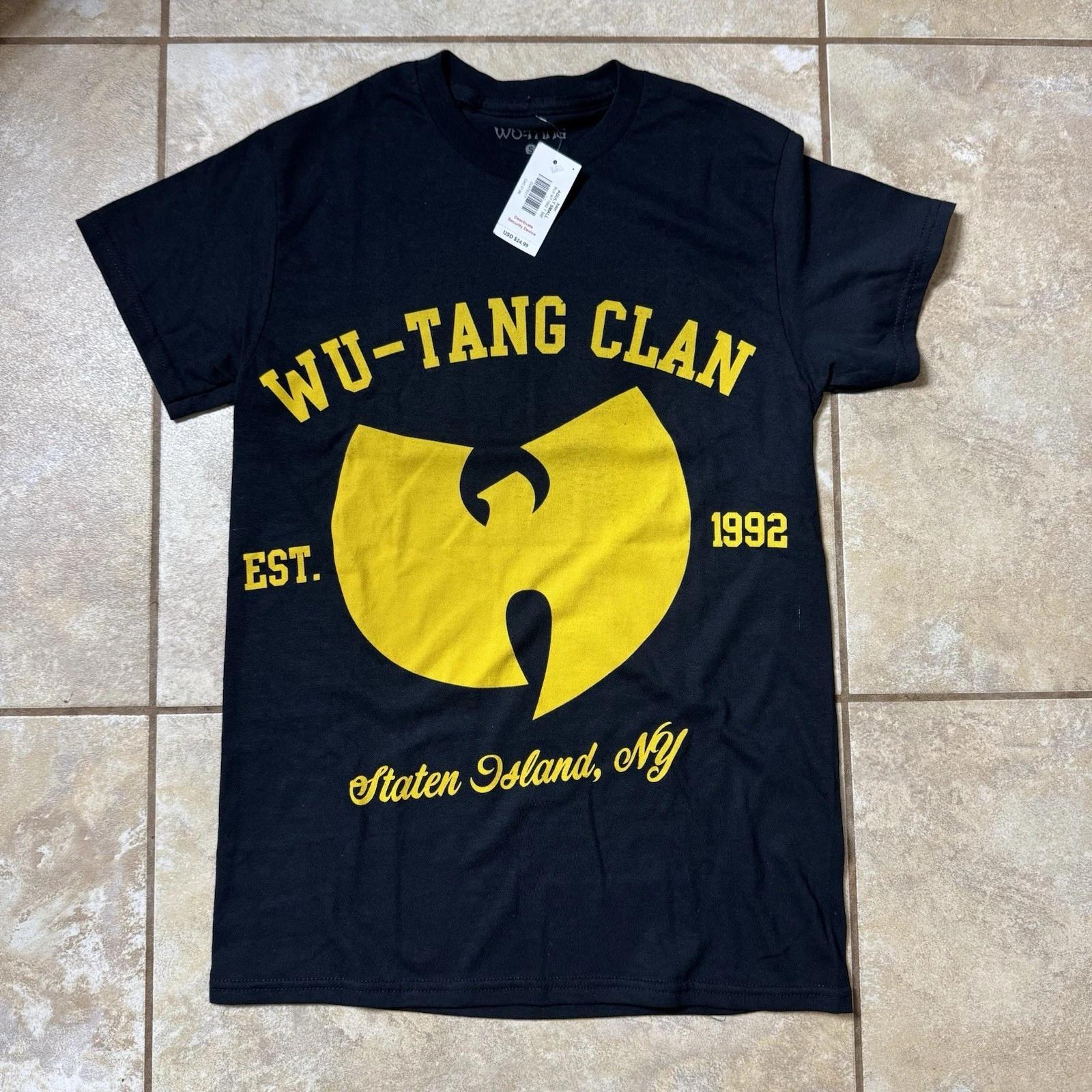 

Wu-Tang Clan Est 1992 T Shirt SMALL New With Tags S