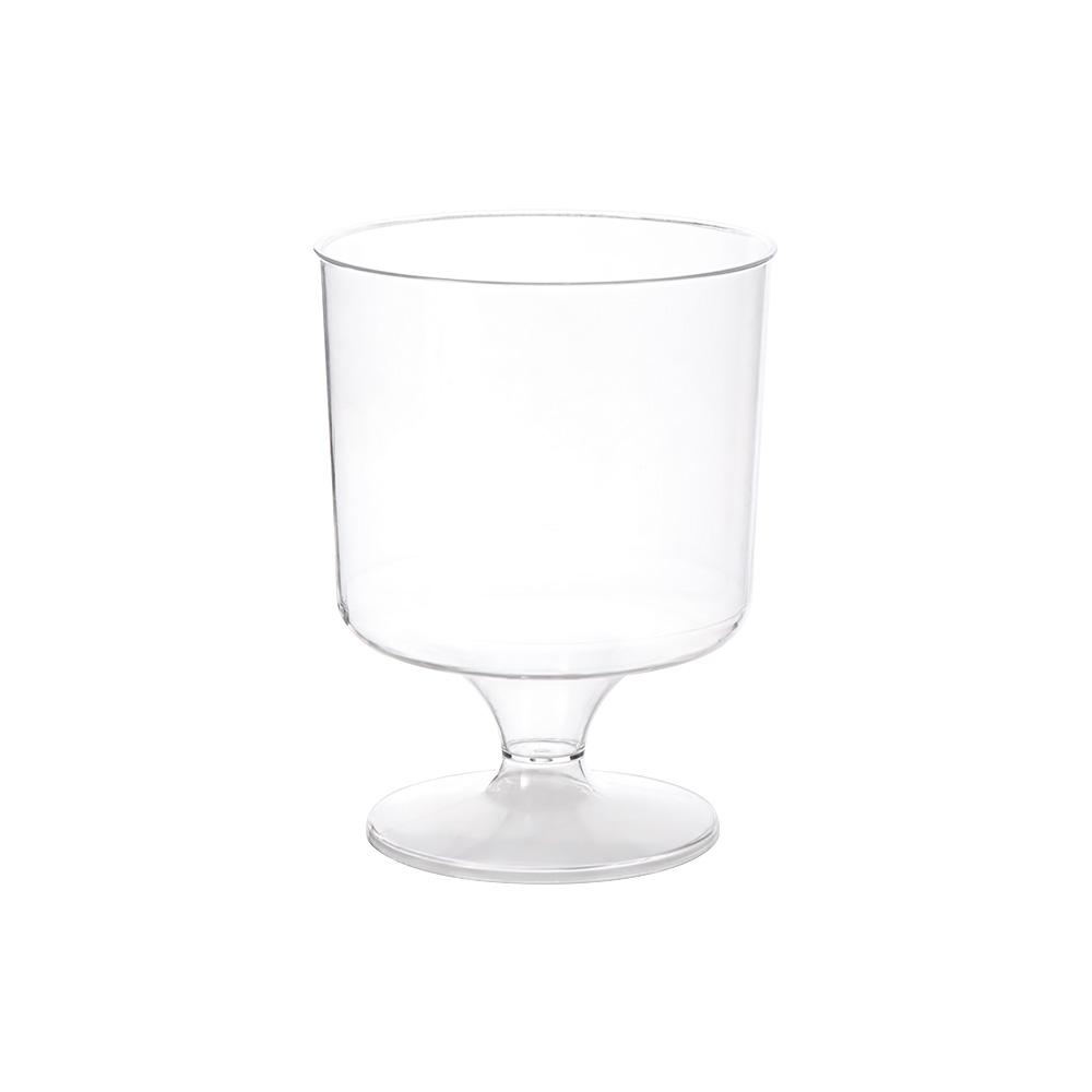20pcs Party Supplies Plastic Disposable Dessert Cup Hard Transparent Disposable Goblet Durable Pudding Cup Appetizer