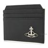 Vivienne Westwood Unisex Saffiano Card Wallet 5403000bu S0021 N401