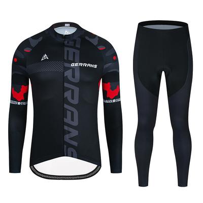Rennradteam Edition Langarm Radsportanzug Set 2026 Langarm Herbst Atmungsaktives Radsportanzug Set