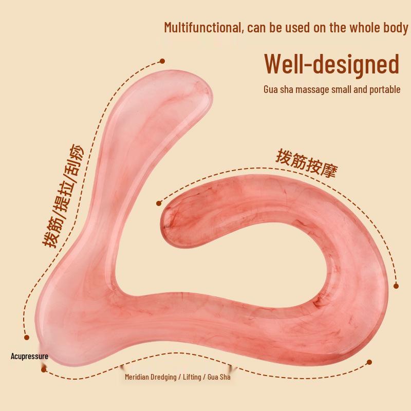 Little Rabbit Large Gua Sha Resin Massage Board for Full Body
