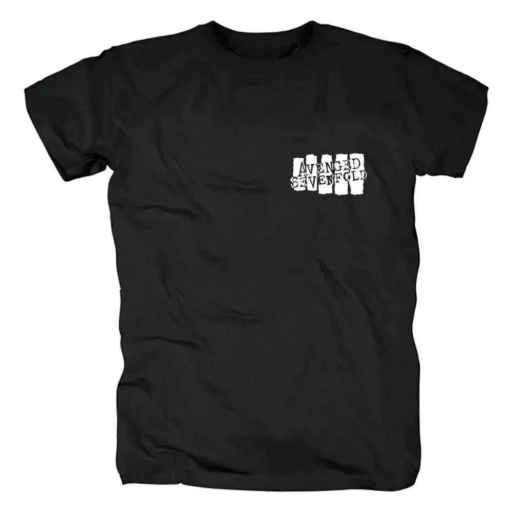 Harajuku Metalcore Tričko Avenged Sevenfold Rock Tričko Hip Hop Streetwear Tričko Heavy Metal Móda Běžné Tričko Velké velikosti Ženy Unisex