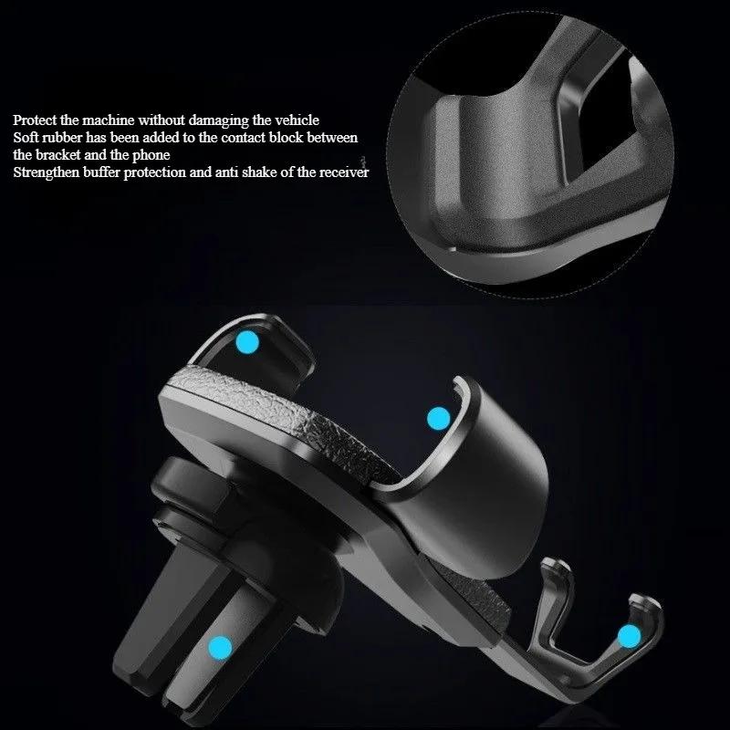 Xiaomi Universal Gravity Auto Phone Holder Car Air Vent Clip Mount Mobile Phone Holder Cell Phone Stand GPS Support For iPhone Samsung